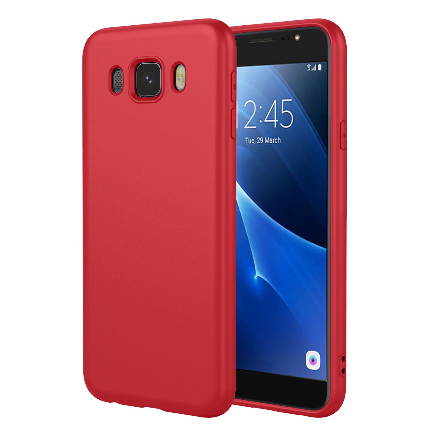 Phone Case for Samsung Galaxy J7 (2016), With Microfiber Lining Soft Micro Fiber TPU Soft Flex Silicone Case