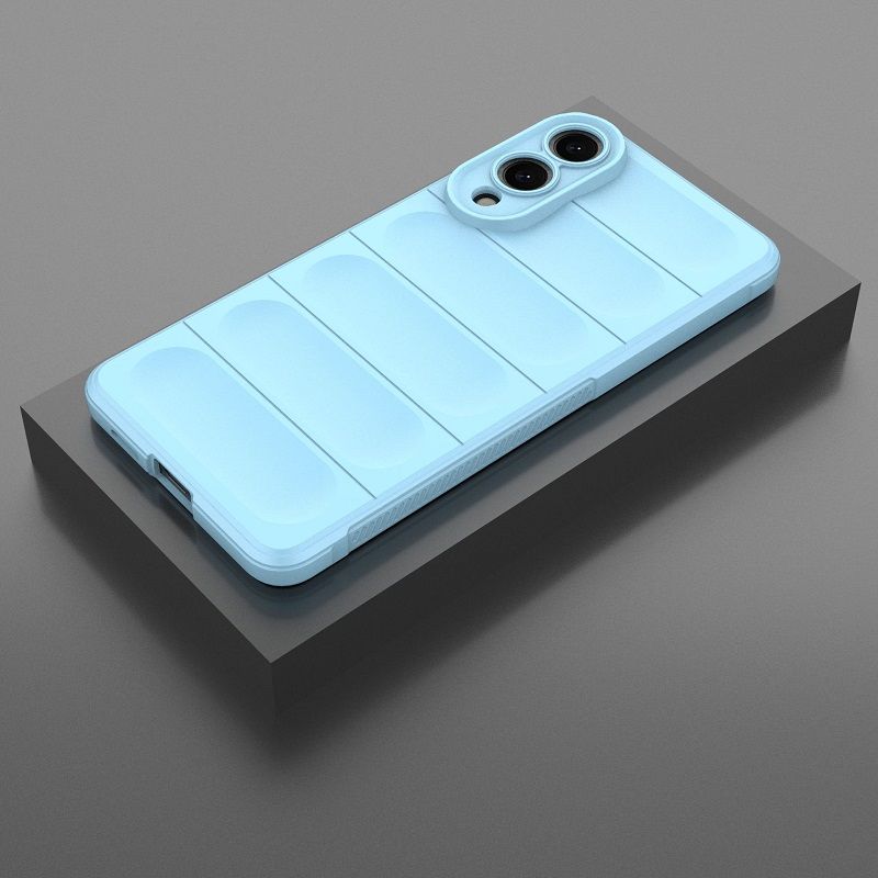Phone Case for Samsung Galaxy S25 Edge Soft Silicone Protector Case with Skin Feel Shockproof Mobile Phone Case