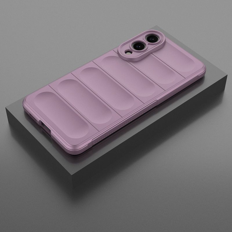Phone Case for Samsung Galaxy S25 Edge Soft Silicone Protector Case with Skin Feel Shockproof Mobile Phone Case