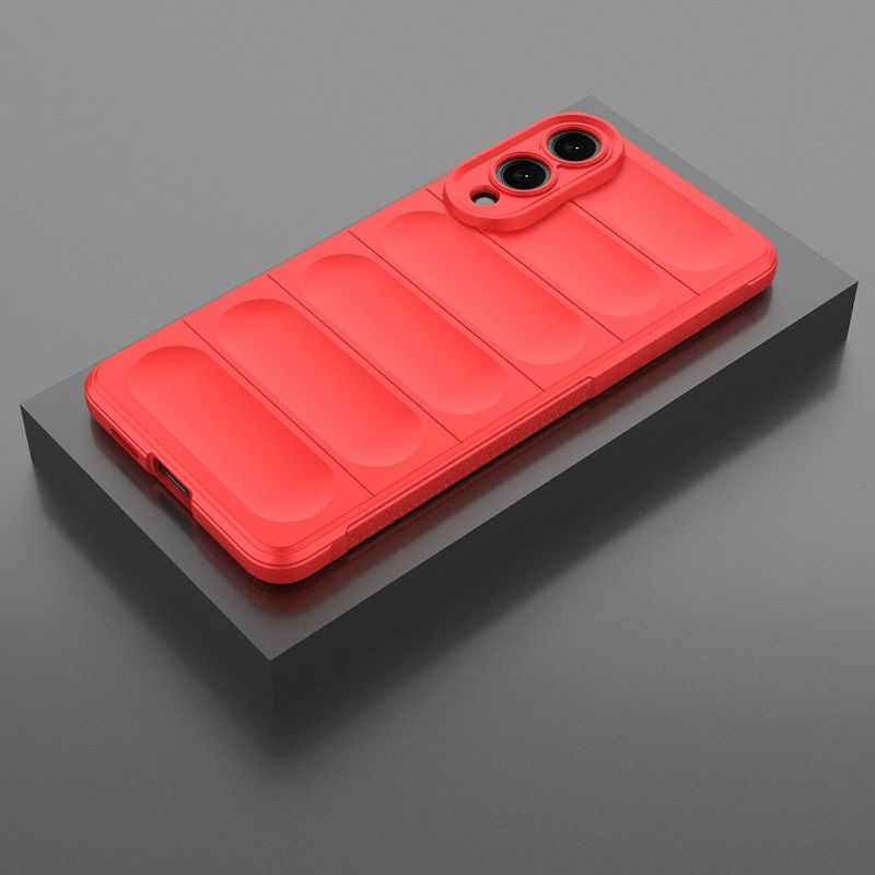 Phone Case for Samsung Galaxy S25 Edge Soft Silicone Protector Case with Skin Feel Shockproof Mobile Phone Case