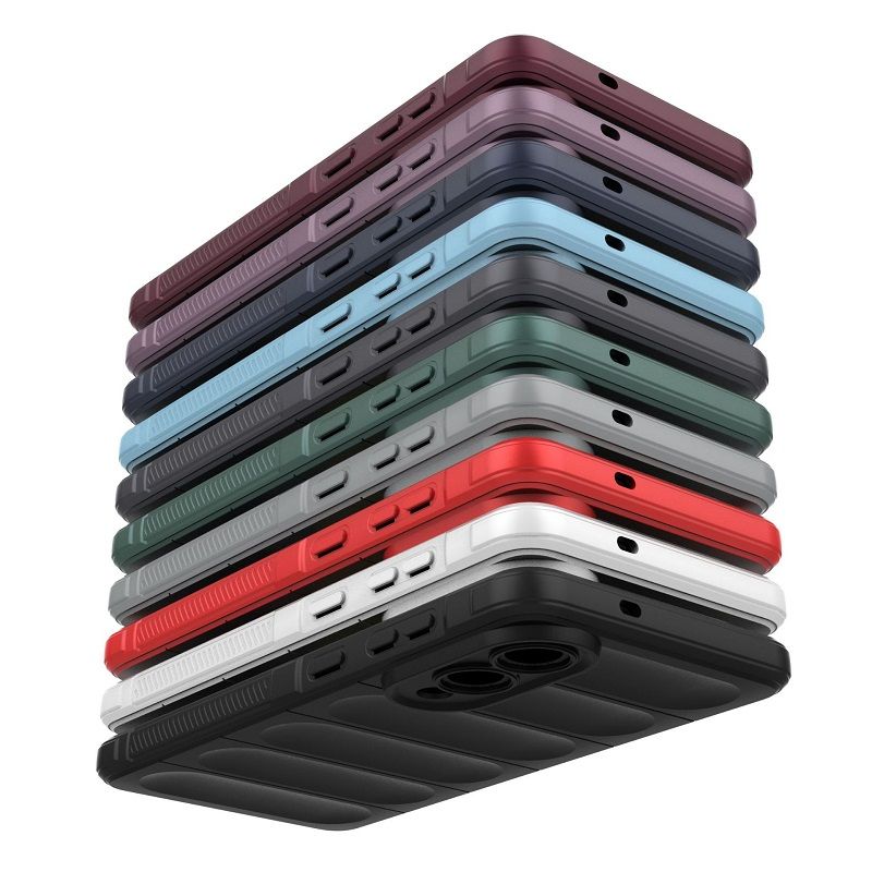 Phone Case for Samsung Galaxy S25 Edge Soft Silicone Protector Case with Skin Feel Shockproof Mobile Phone Case