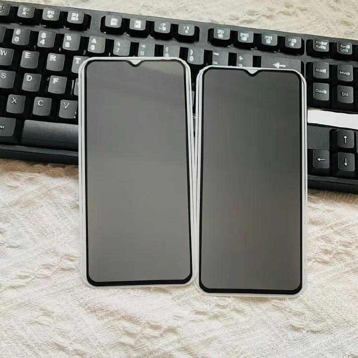 [2-Pack] Privacy Screen Protector for Xiaomi Redmi 15C Anti-Spy Tempered Glass Film 9H Hardness, Upgrade Edge Protection, Easy Installation, Bubble Free