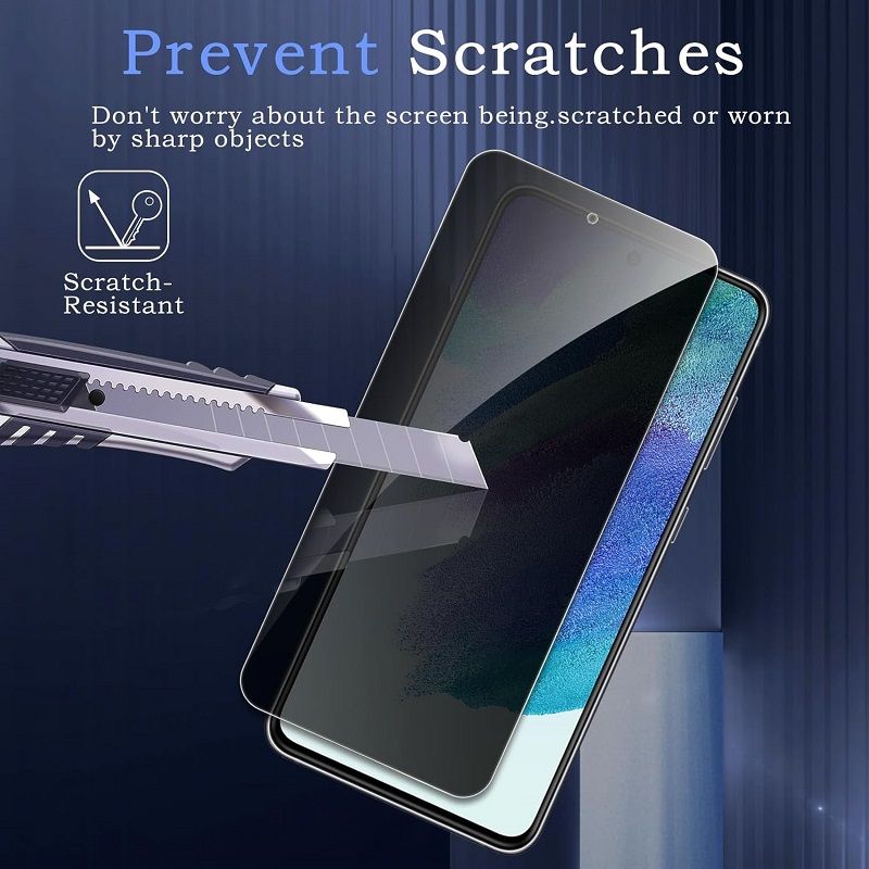 [2-Pack] Privacy Screen Protector for OPPO Reno 14F Anti-Spy Tempered Glass Film 9H Hardness, Upgrade Edge Protection, Easy Installation, Bubble Free