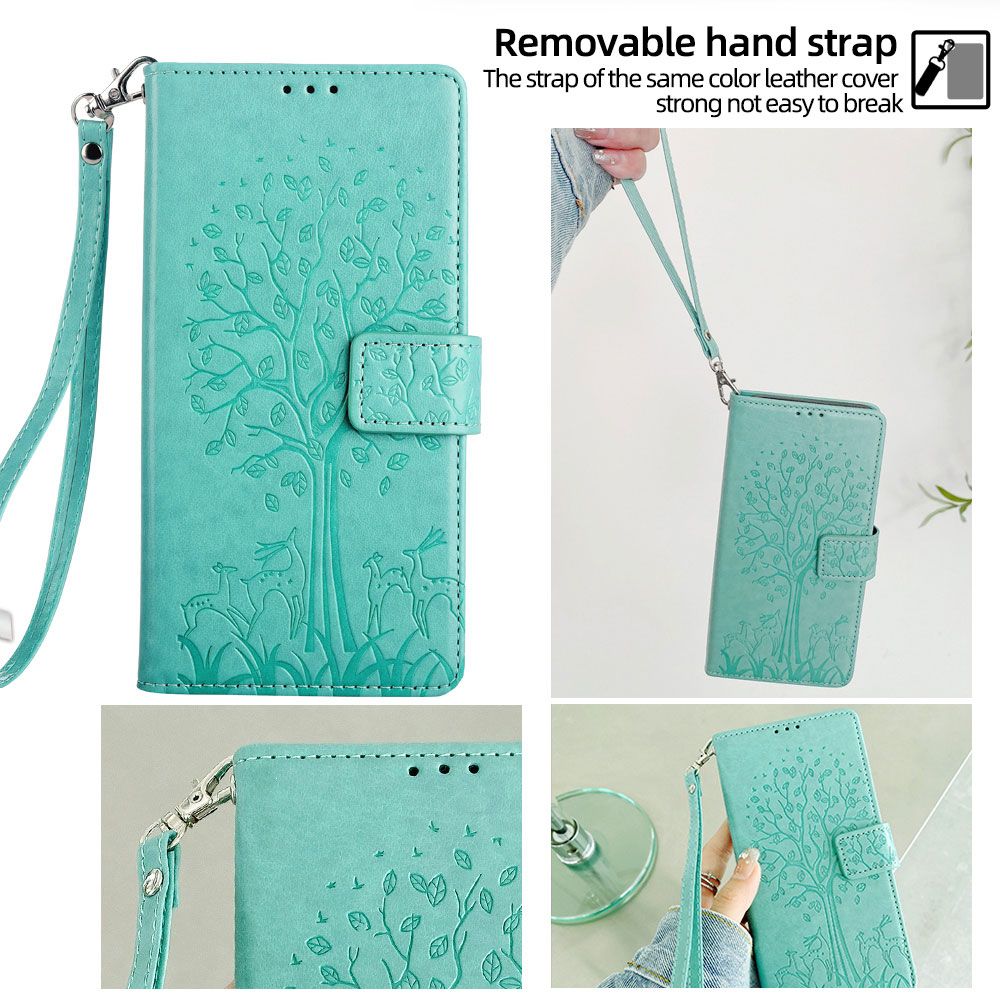 Wallet Leather Flip Cover for Tecno Pova 7 Pro 5G Case Card Slots Magnetic Closure Shockproof Cover