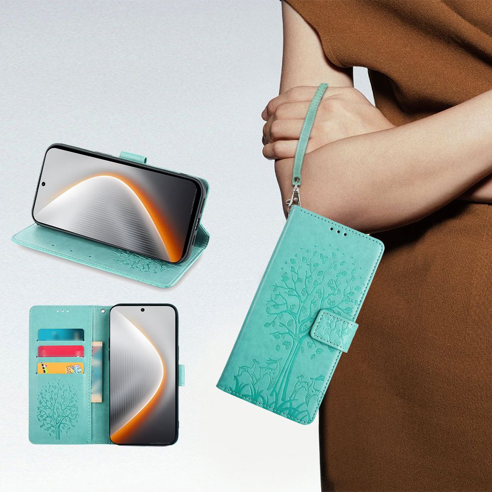 Wallet Leather Flip Cover for Tecno Pova 7 Pro 5G Case Card Slots Magnetic Closure Shockproof Cover