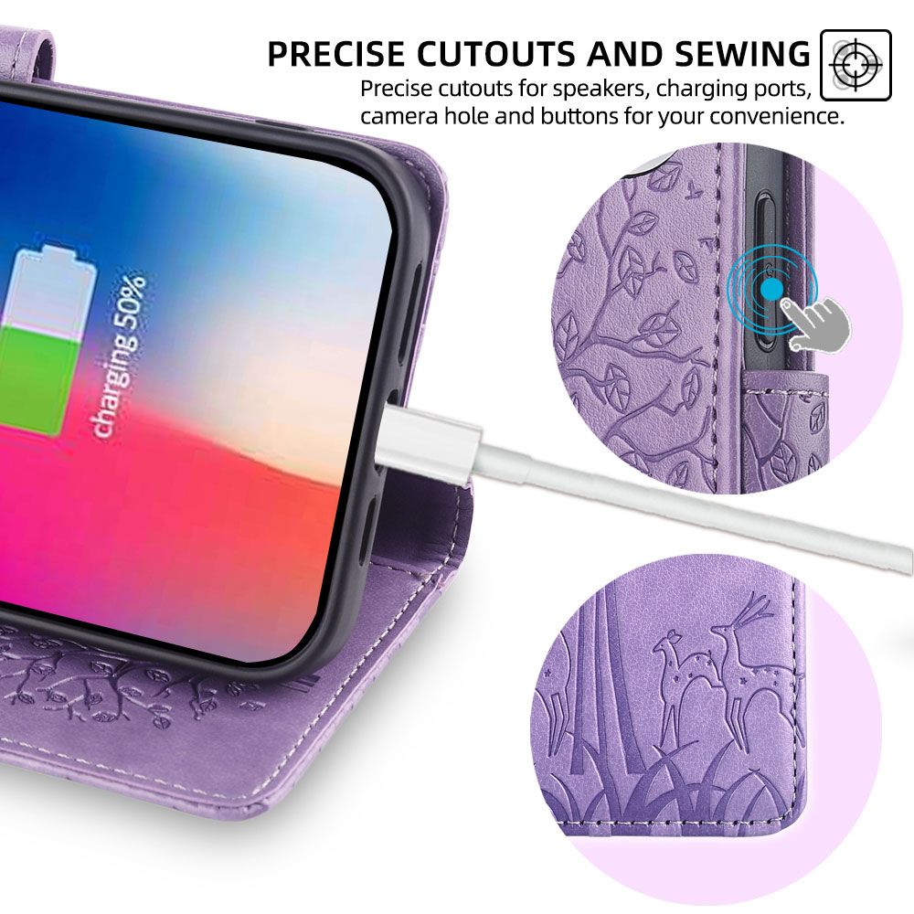 Wallet Leather Flip Cover for Tecno Pova 7 4G Case Card Slots Magnetic Closure Shockproof Cover