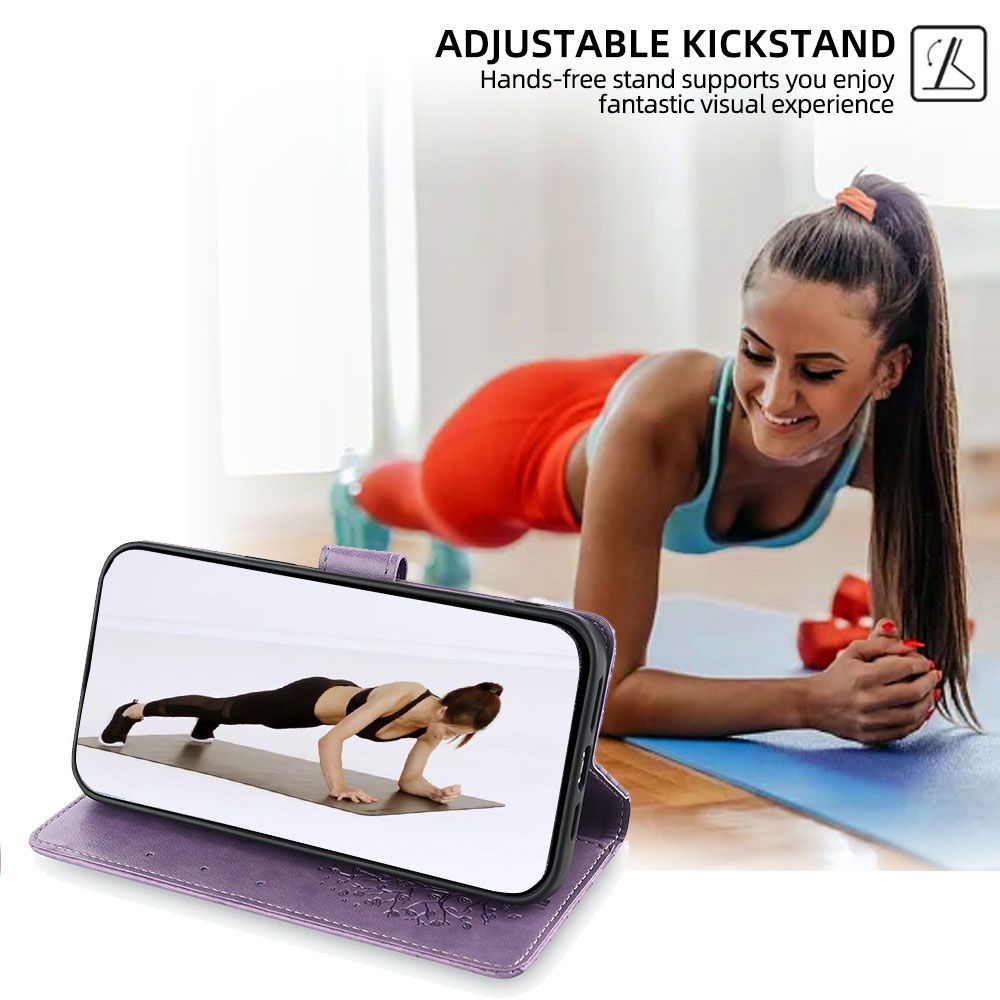 Wallet Leather Flip Cover for Tecno Pova 7 4G Case Card Slots Magnetic Closure Shockproof Cover