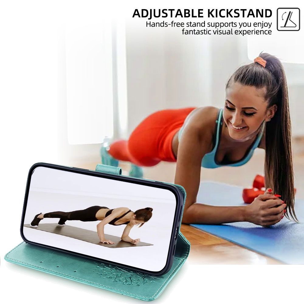 Wallet Leather Flip Cover for Tecno Pova 6 Neo 4G Case Card Slots Magnetic Closure Shockproof Cover