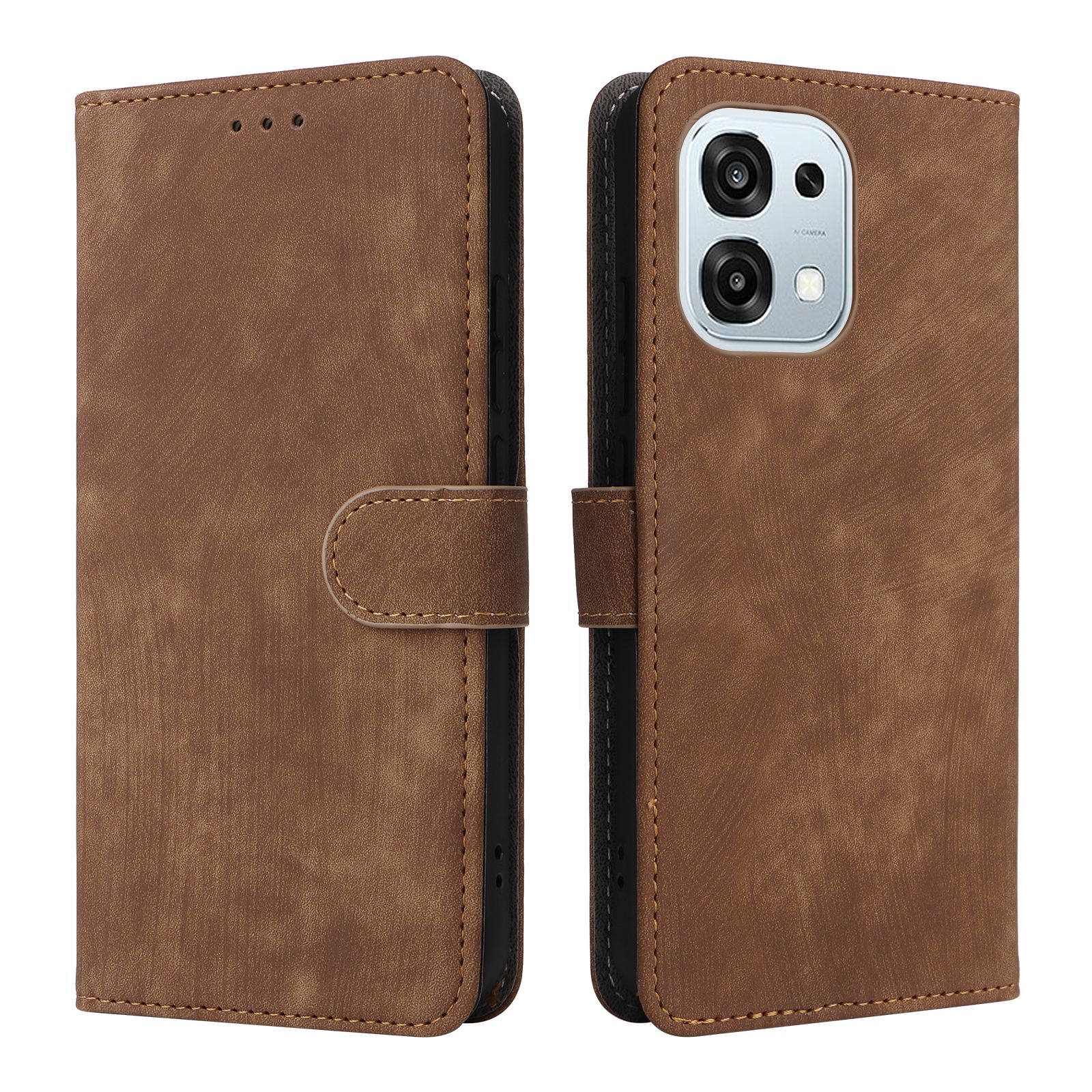 Flip Cover for Oppo A6 Pro - 6.57'' Inch PU Leather Phone Case Full-Body Protection Shockproof [RFID Blocking] Wallet Cover