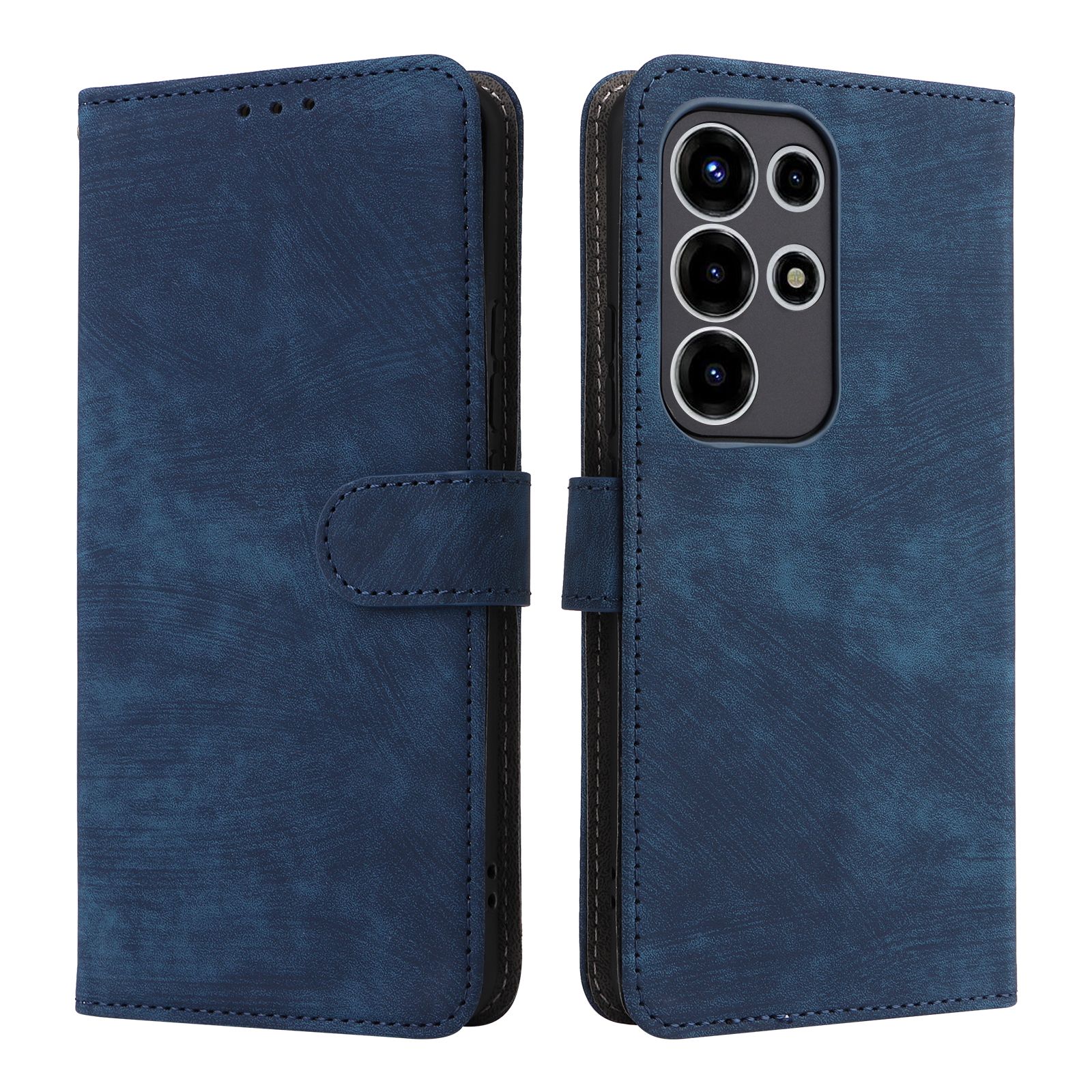 Flip Cover for itel Super 26 Ultra / Itel S26 Ultra / Itel Super 26Ultra PU Leather Phone Case Full-Body Protection Shockproof [RFID Blocking] Wallet Cover