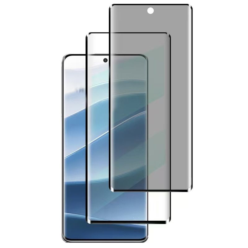 Tecno SPARK SLIM 3D Curved Coverage Screen Protector for Tecno Spark Slim,6.78'' 9H Tempered Glass Film,HD Clear Scratch Resistant,Bubble-Free