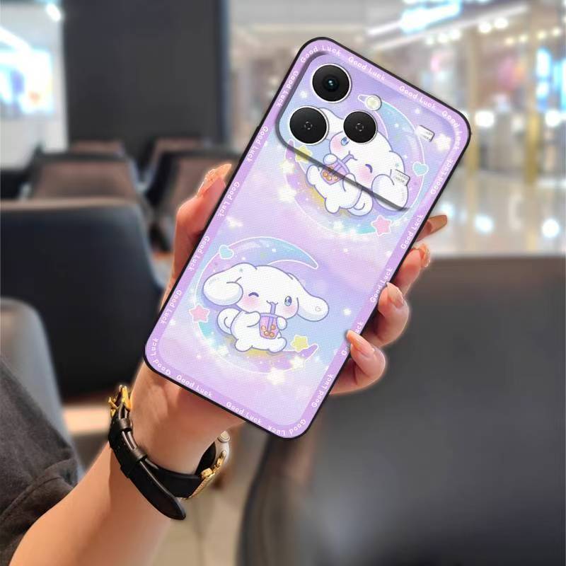 Phone Case for Tecno Spark 40 4G Silicone Cover Shockproof Bumper Cute Young Fashion Protective Case