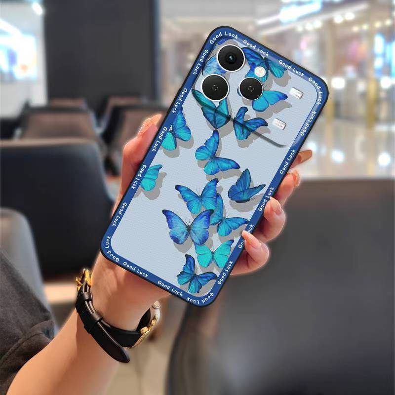 Phone Case for Tecno Spark 40 4G Silicone Cover Shockproof Bumper Cute Young Fashion Protective Case