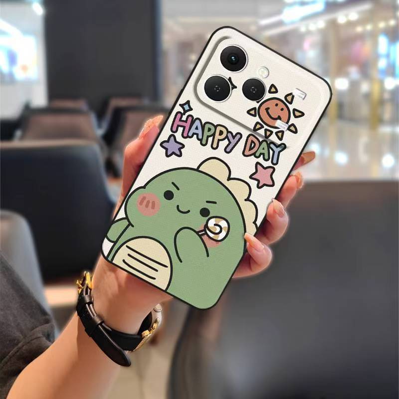 Phone Case for Tecno Spark 40 4G Silicone Cover Shockproof Bumper Cute Young Fashion Protective Case