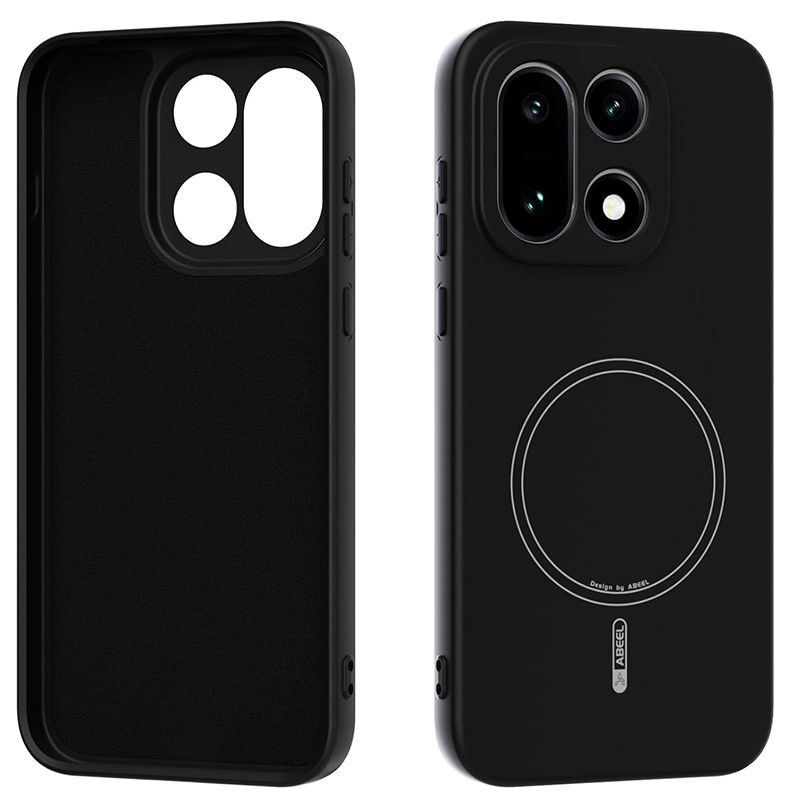 Magnetic Back Cover Case for OnePlus 15 5G, Soft Anti-Scratch Microfiber Lining, Slim Liquid Silicone Shockproof Protective Cover