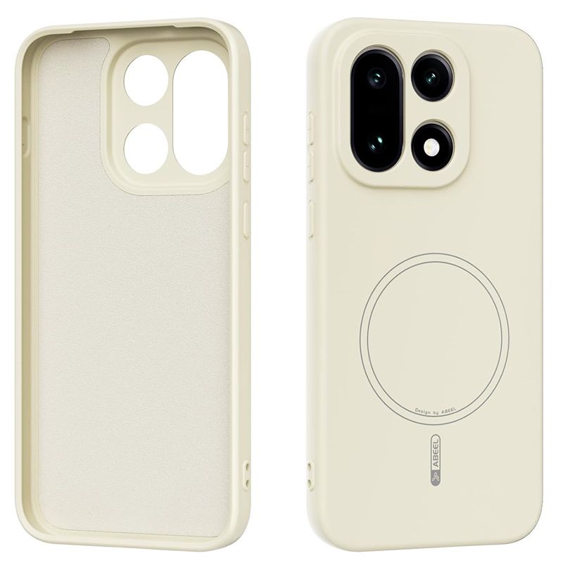 Magnetic Back Cover Case for OnePlus 15 5G, Soft Anti-Scratch Microfiber Lining, Slim Liquid Silicone Shockproof Protective Cover