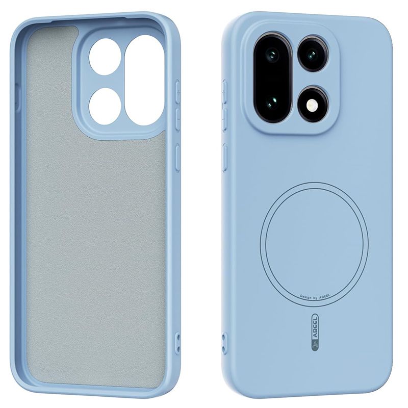 Magnetic Back Cover Case for OnePlus 15 5G, Soft Anti-Scratch Microfiber Lining, Slim Liquid Silicone Shockproof Protective Cover