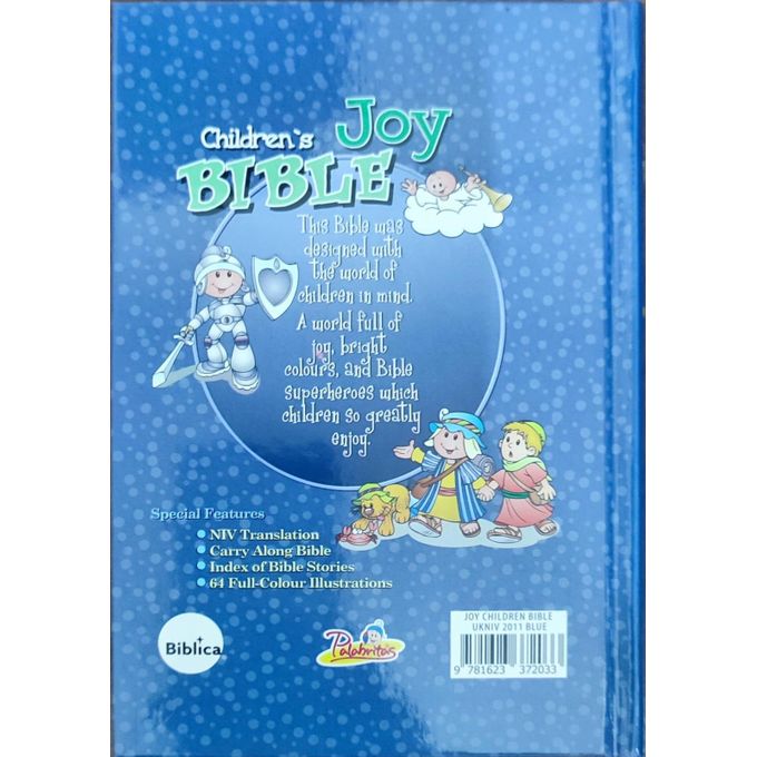N.I.V Joy Childrn's Bible - Blue.