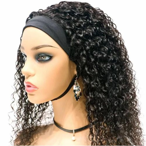 Curly Women soft Headband Wig