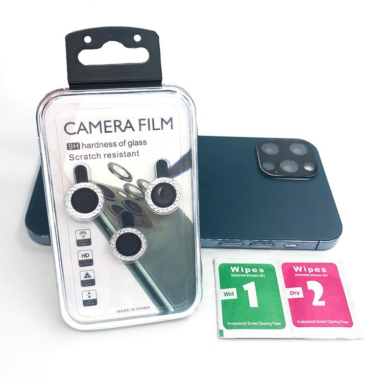 Camera Lens Ring (Tempered Glass) Protector for iPhone