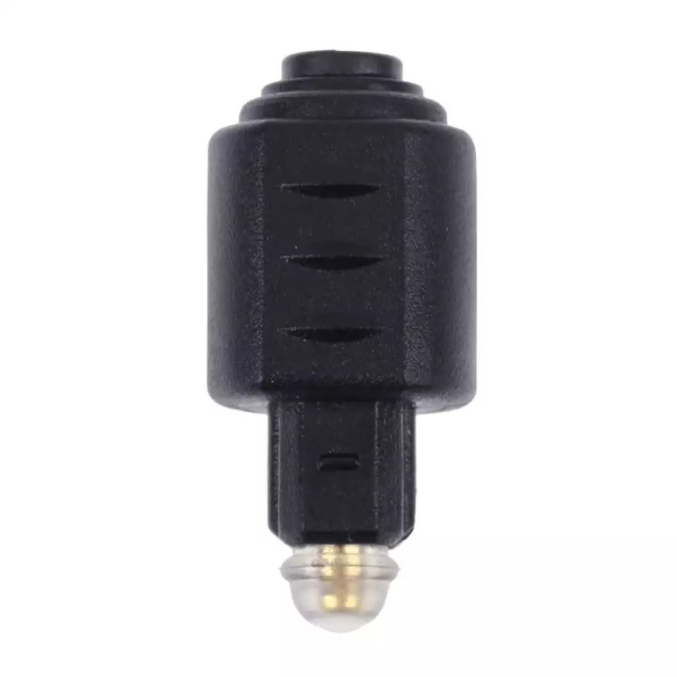 Fiber Optic Toslink to 3.5mm Female Mini Optical Audio Adapter