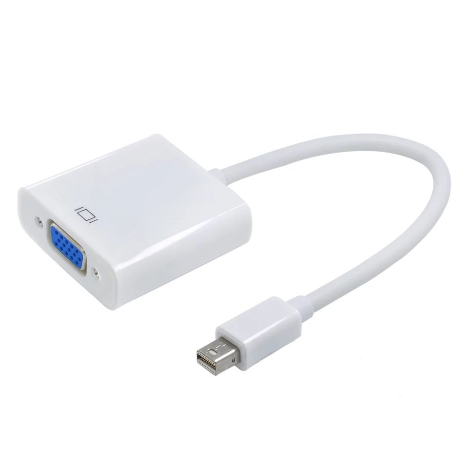 Mini DisplayPort (Thunderbolt) Male to VGA Female Adapter