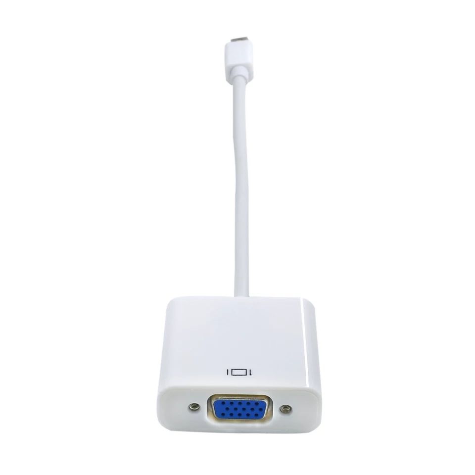 Mini DisplayPort (Thunderbolt) Male to VGA Female Adapter
