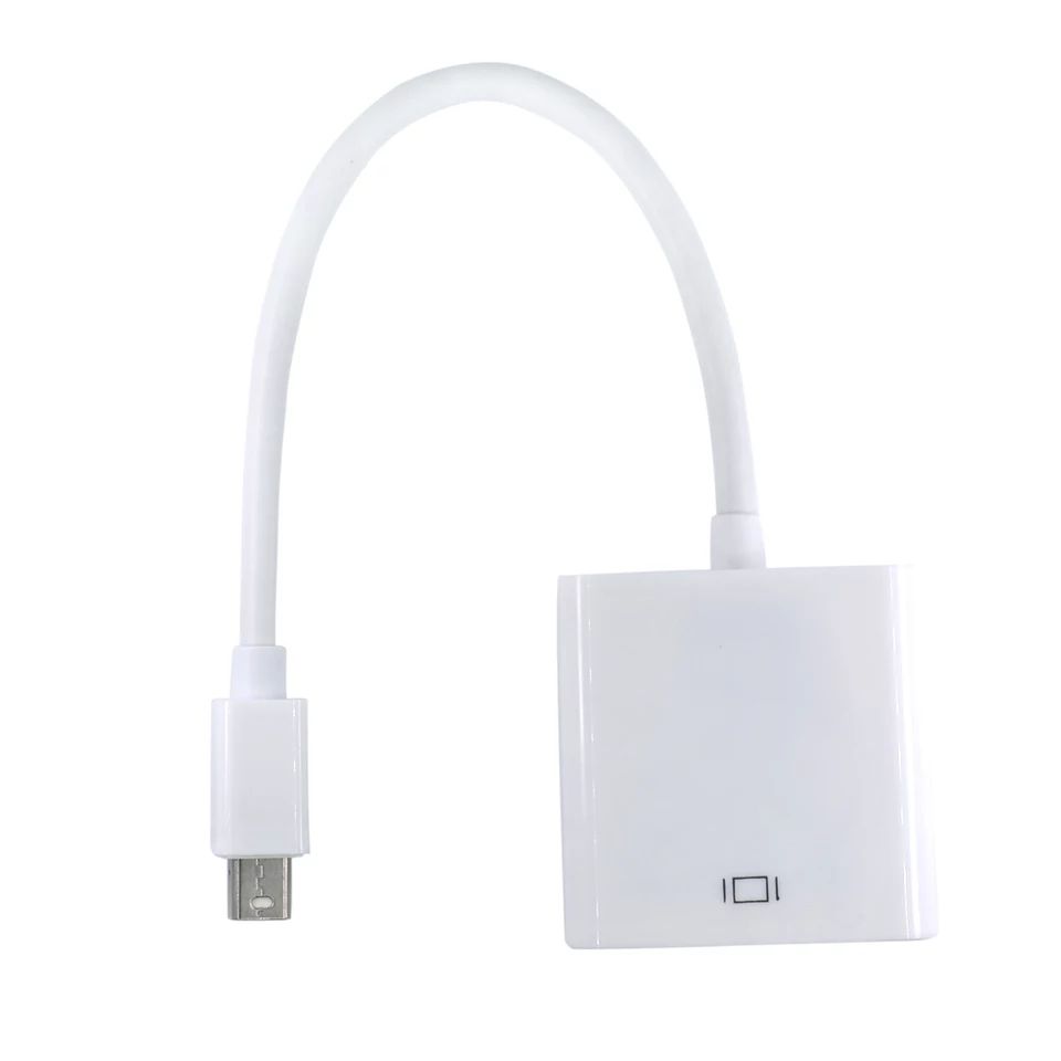 Mini DisplayPort (Thunderbolt) Male to VGA Female Adapter