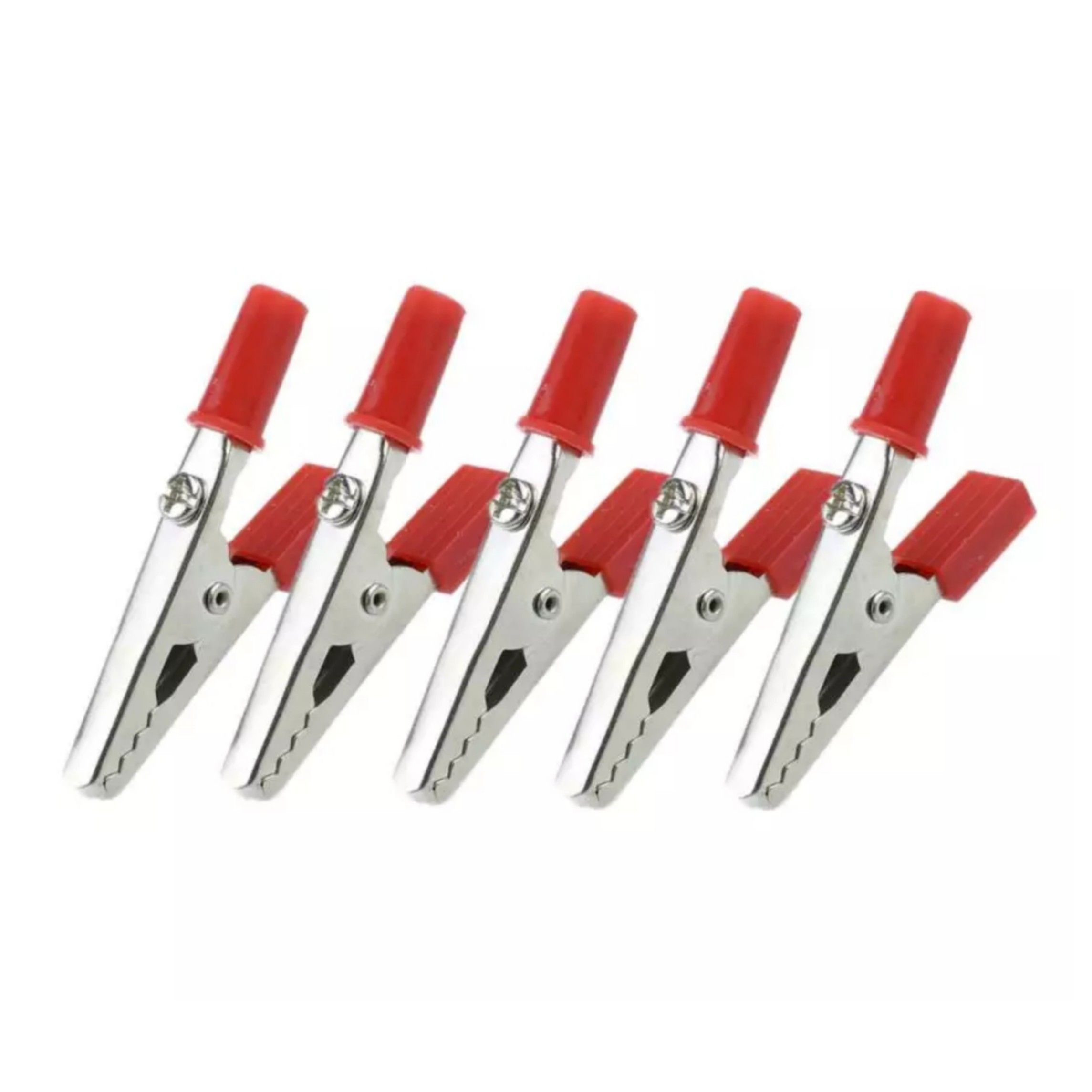 Pair of 5 Alligator (Crocodile) Plug Connectors