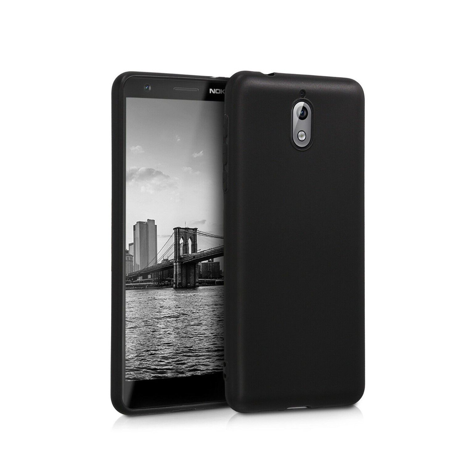 Thin Silicone Matte Back Case Cover for Nokia 2.0 Series