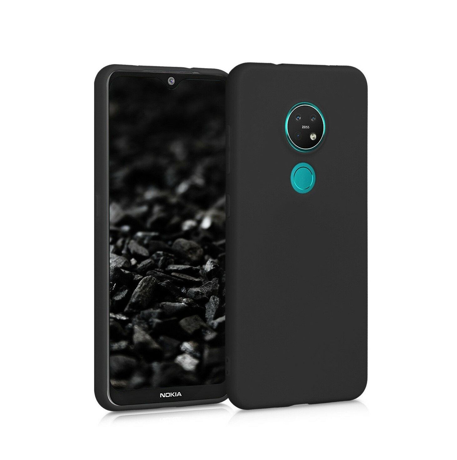 Thin Silicone Matte Back Case Cover for Nokia 7.0 Series