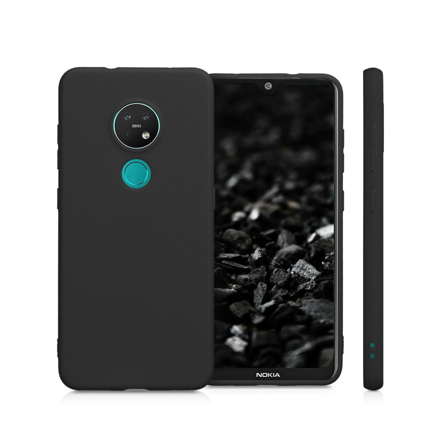Thin Silicone Matte Back Case Cover for Nokia 7.0 Series