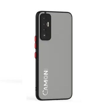 TPU Bumper with Translucent PC Back Phone Case Covers for Tecno CAMON Series