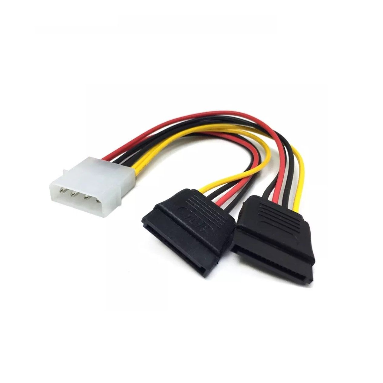 15-Pin SATA Male to 4-Pin Molex IDE Female Power Cable