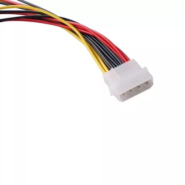 15-Pin SATA Male to 4-Pin Molex IDE Female Power Cable