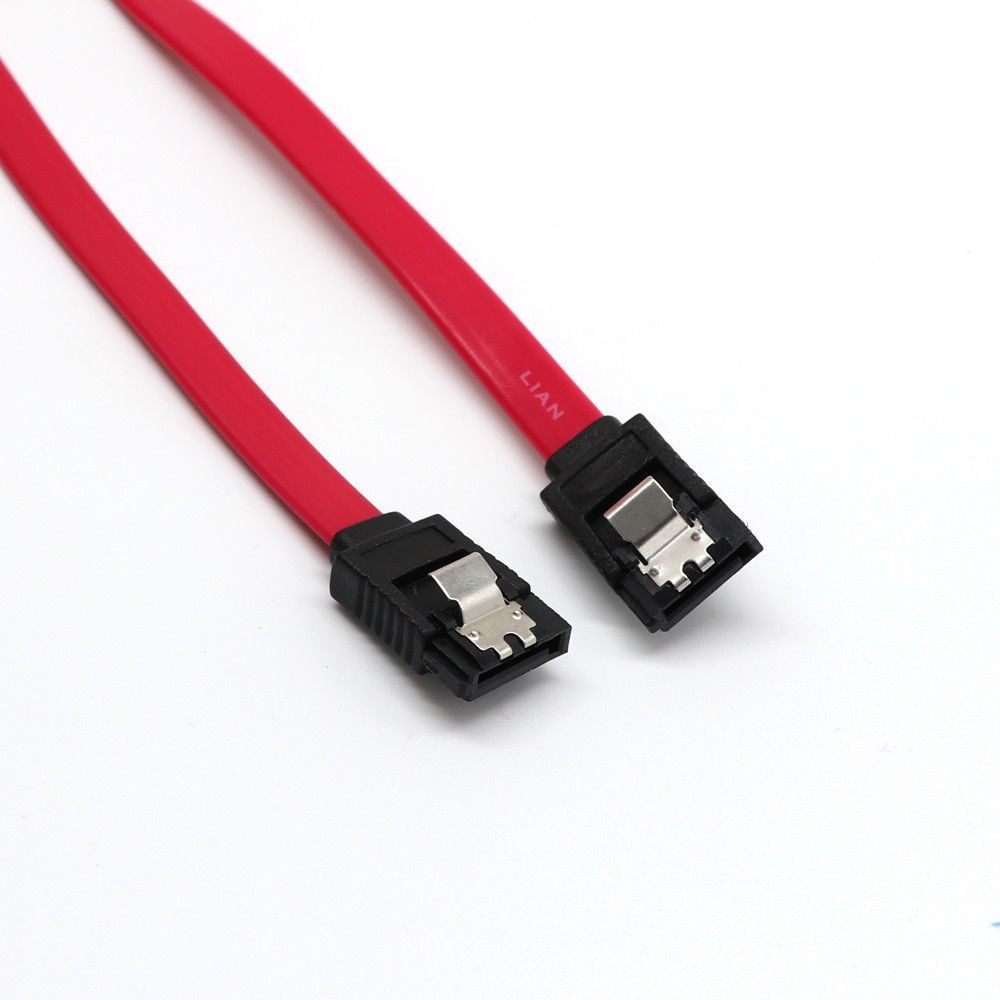 SATA 2.0 Male to Male Data Cable (with Latches)