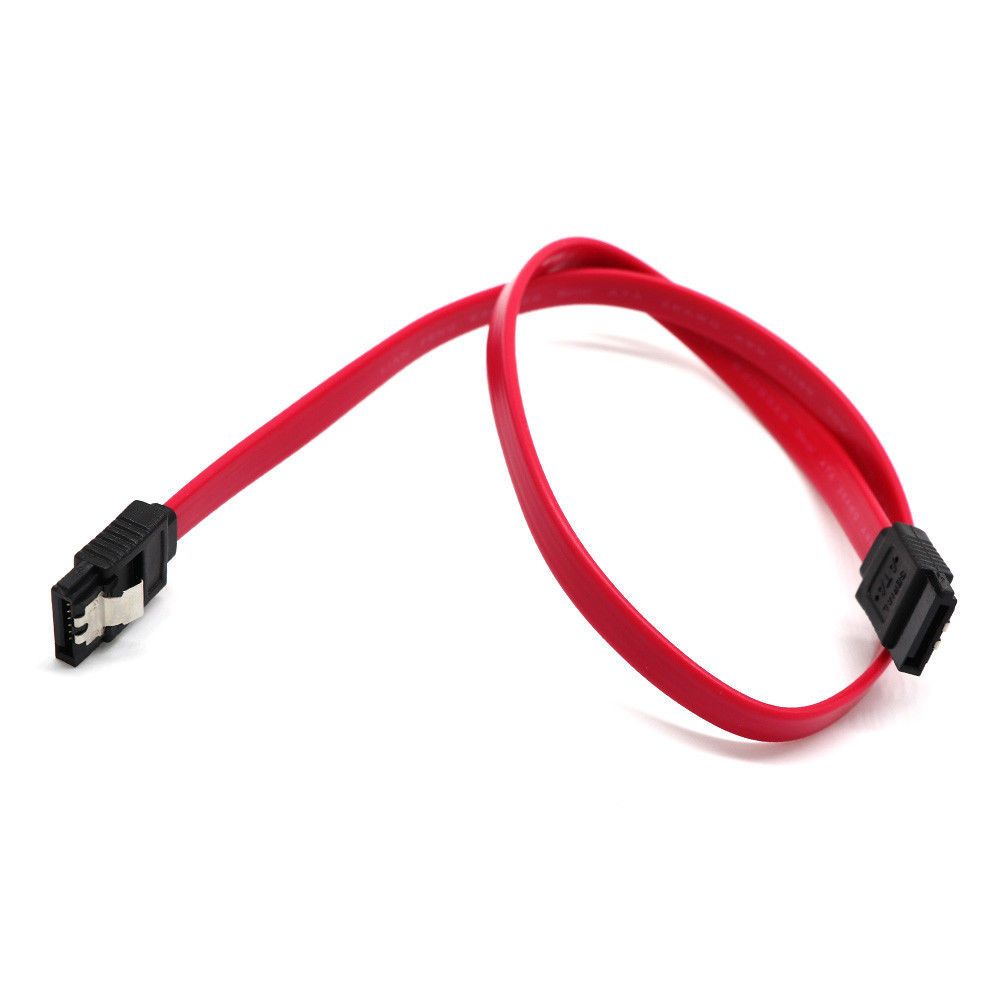 SATA 2.0 Male to Male Data Cable (with Latches)