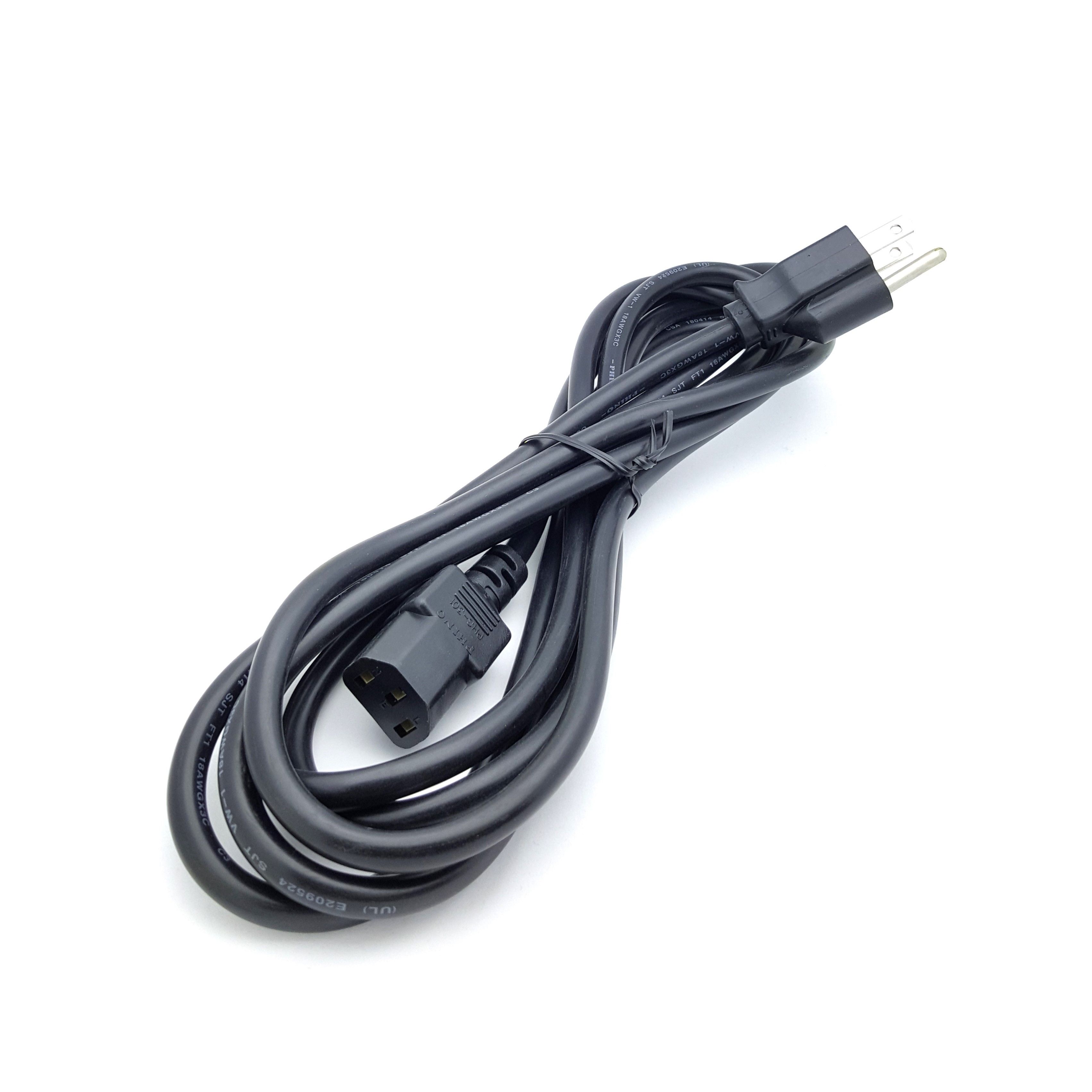 IEC-B to C13 AC Power Plug Cable