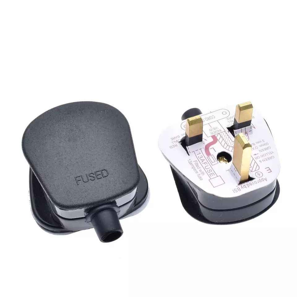 IEC-G to IEC-C Fused Power Adapter