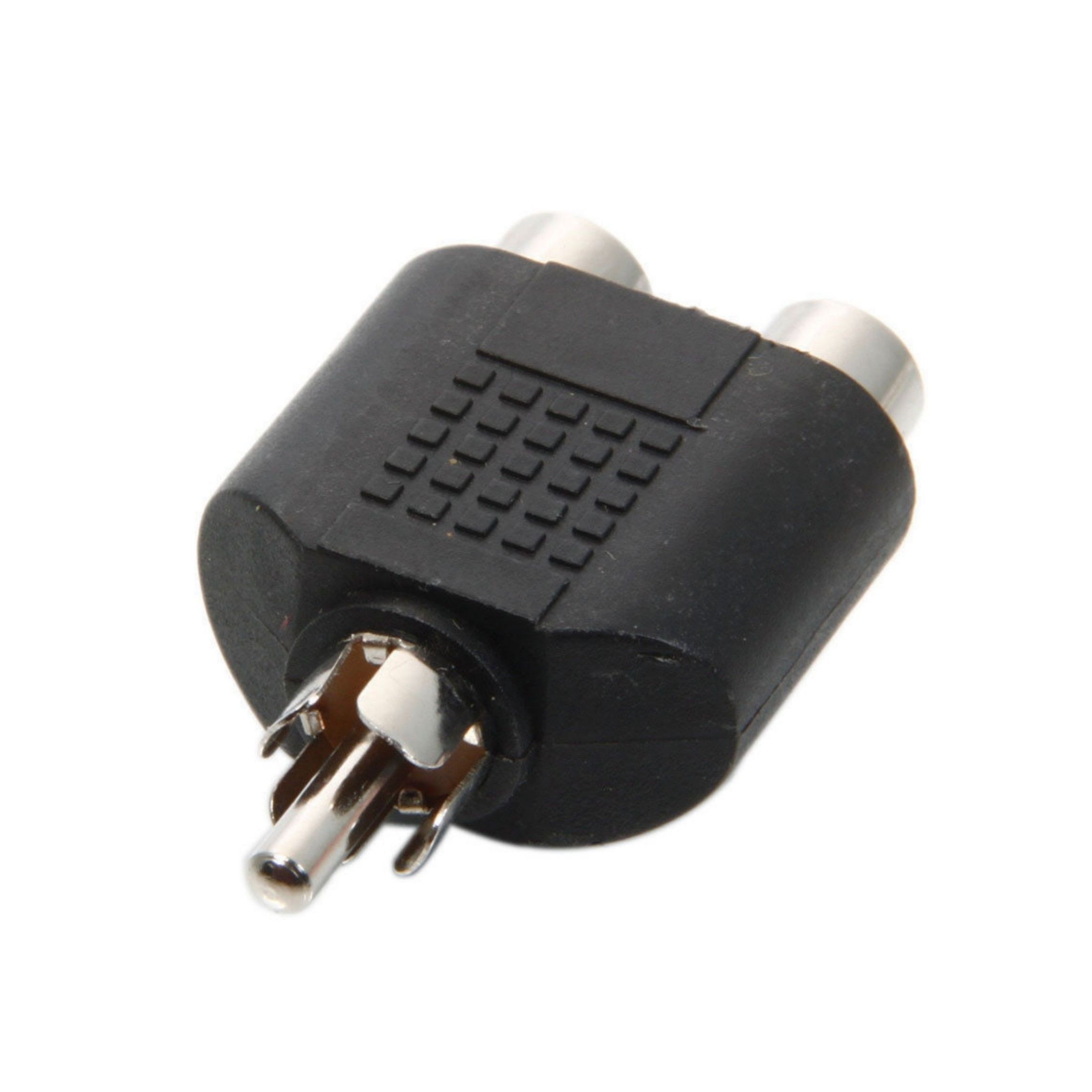 1 RCA AV Male to 2 RCA AV Female Splitter