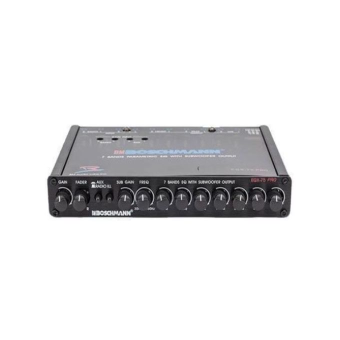 Boschmann Heavy-duty 7 Band Parametric EQX-75PRO Equalizer