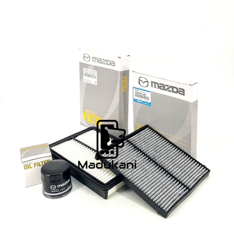 MAZDA Genuine Filters Service Kit for PETROL CX3, CX5, Axela, etc