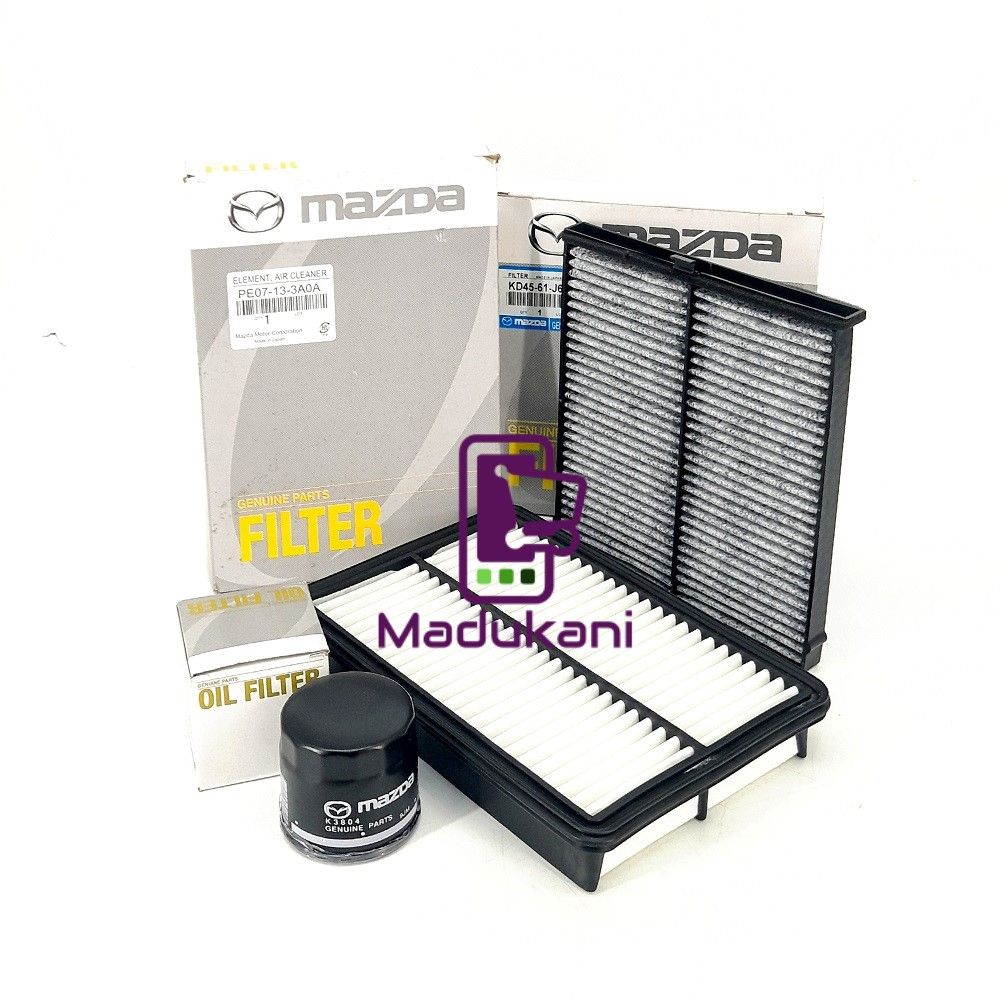 MAZDA Genuine Filters Service Kit for PETROL CX3, CX5, Axela, etc