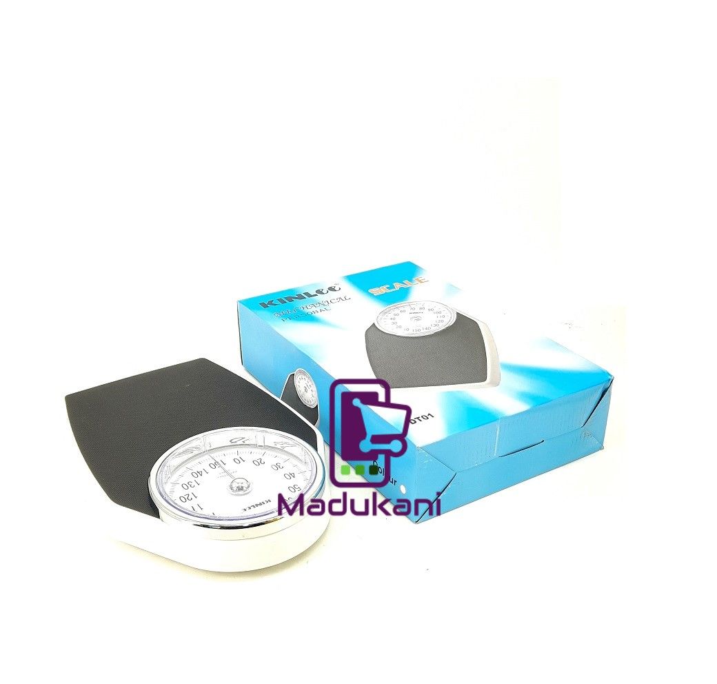 DT01 Sturdy Metal Platform Analog Mechanical Bathroom Scale