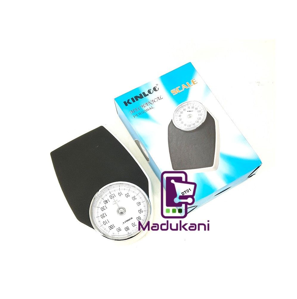 DT01 Sturdy Metal Platform Analog Mechanical Bathroom Scale