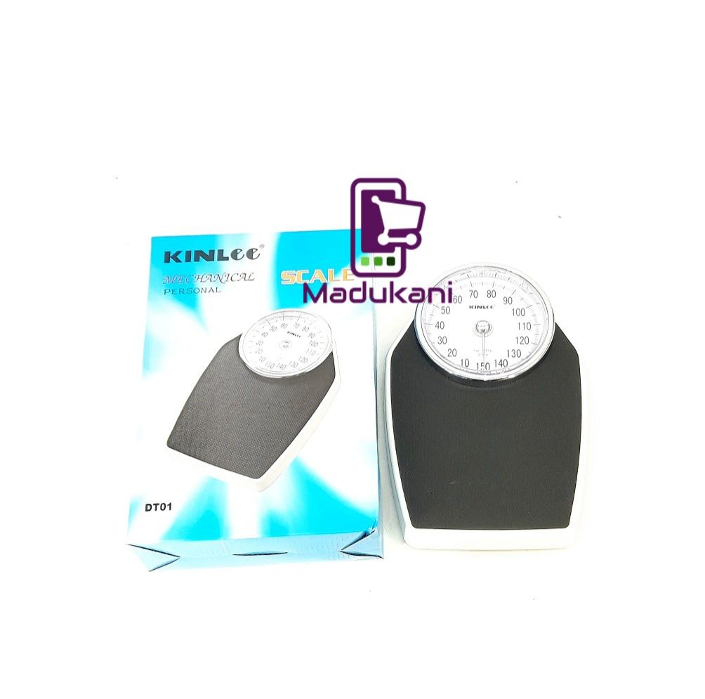 DT01 Sturdy Metal Platform Analog Mechanical Bathroom Scale