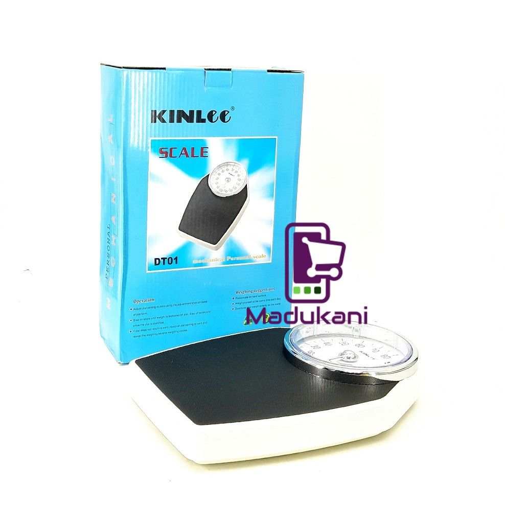 DT01 Sturdy Metal Platform Analog Mechanical Bathroom Scale
