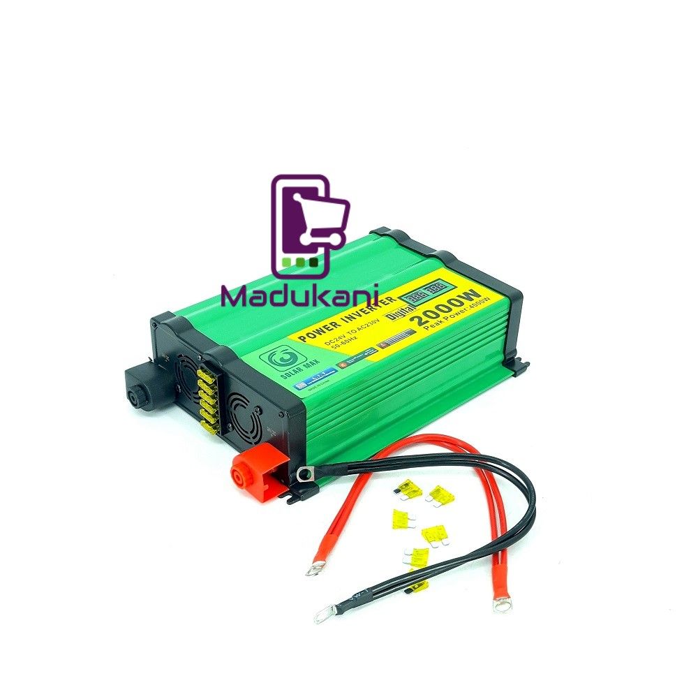 2000W DC24V to AC230V Inverter 4000W Peak Power with Digital Display