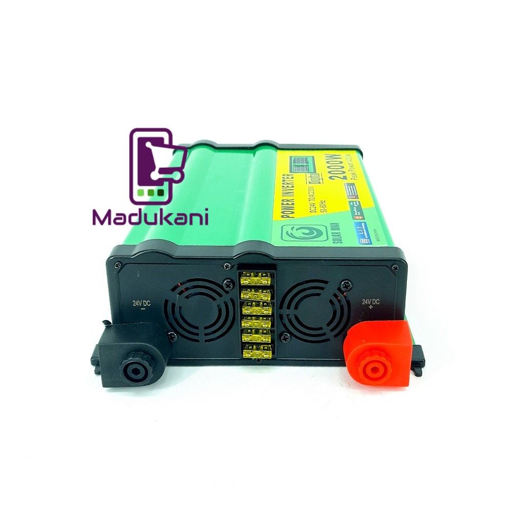 2000W DC24V to AC230V Inverter 4000W Peak Power with Digital Display