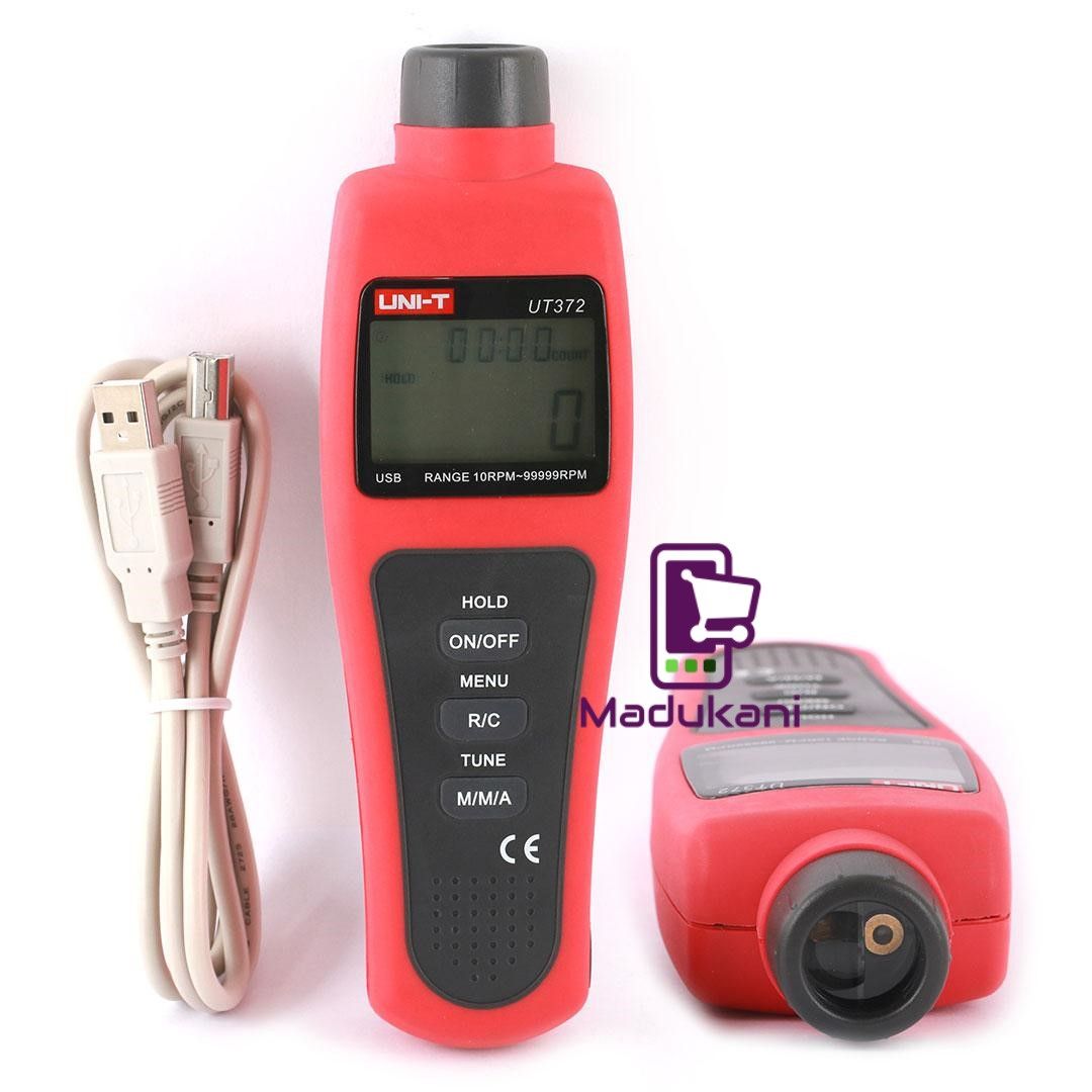 UNIT UNI-T UT372 Non-Contact Digital Laser Tachometer with USB Out